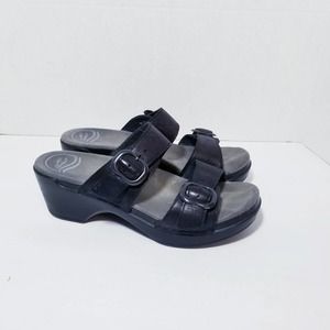 DANSKO Sophie Women Platform Buckle Sandals 37